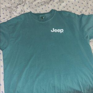 Jeep Men's Teal T-Shirt